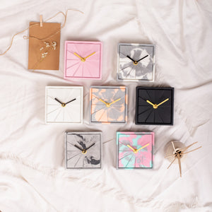 YC Elevate- Grey & Peach (Desk Clock)